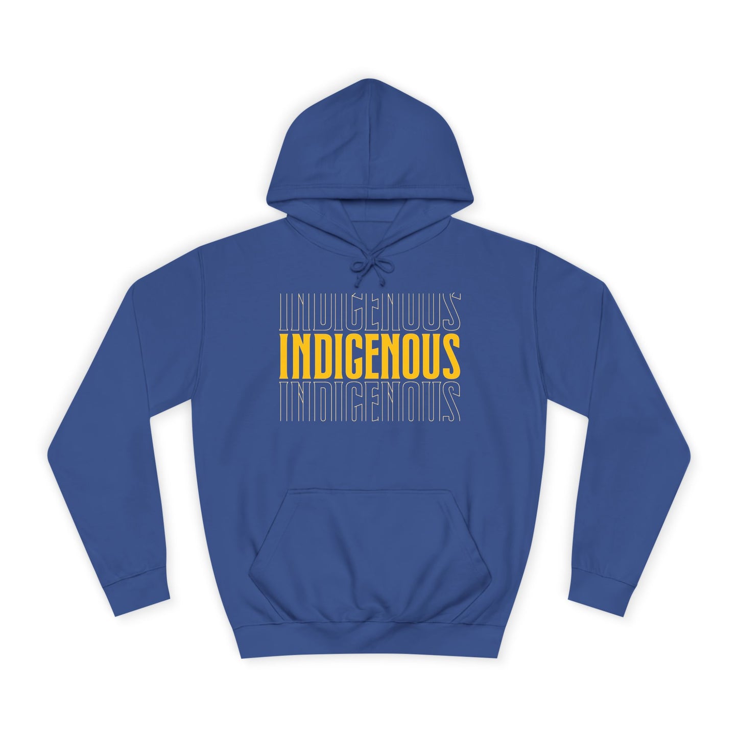 Yellow Indigenous Hoodie