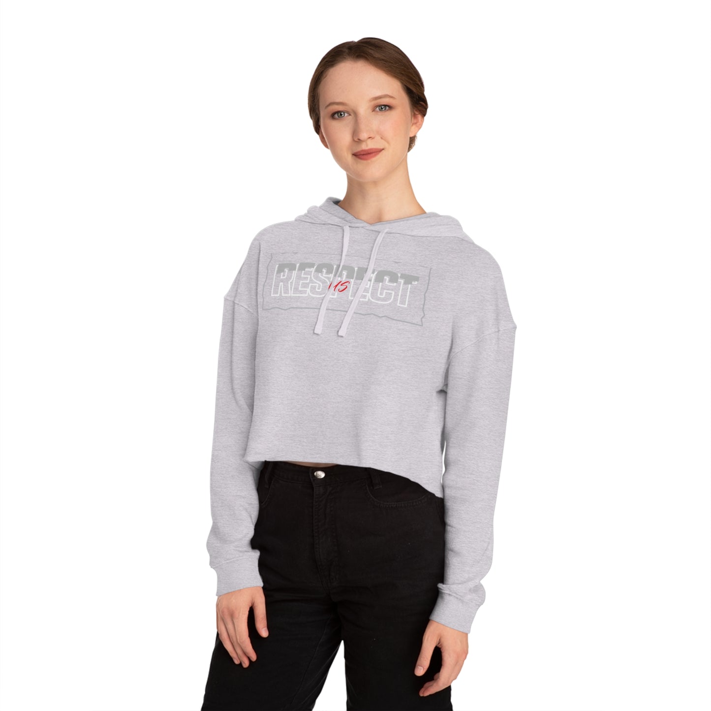 Women’s Respect Cropped Hoodie