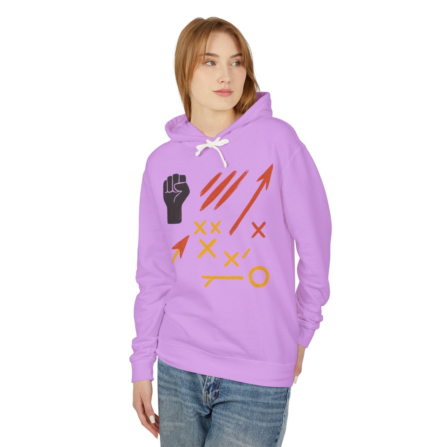 Tactics Hoodie — Arrow Playbook Graphic Hooded Sweatshirt