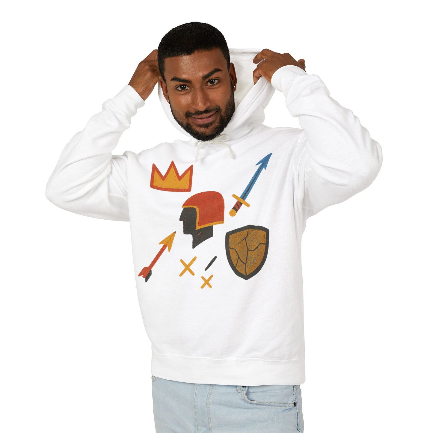 Unisex Lightweight Hooded Sweatshirt