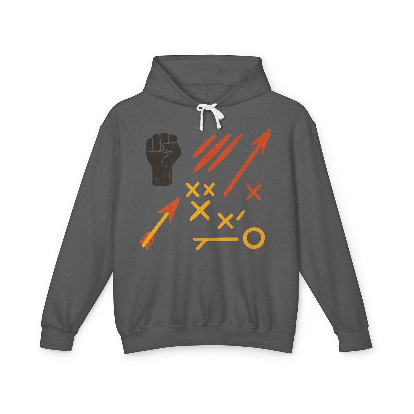 Tactics Hoodie — Arrow Playbook Graphic Hooded Sweatshirt