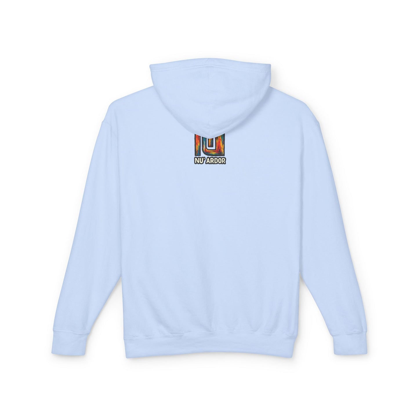 Indigenous Repeated Text Graphic Hoodie — Native Pride Lightweight Sweatshirt