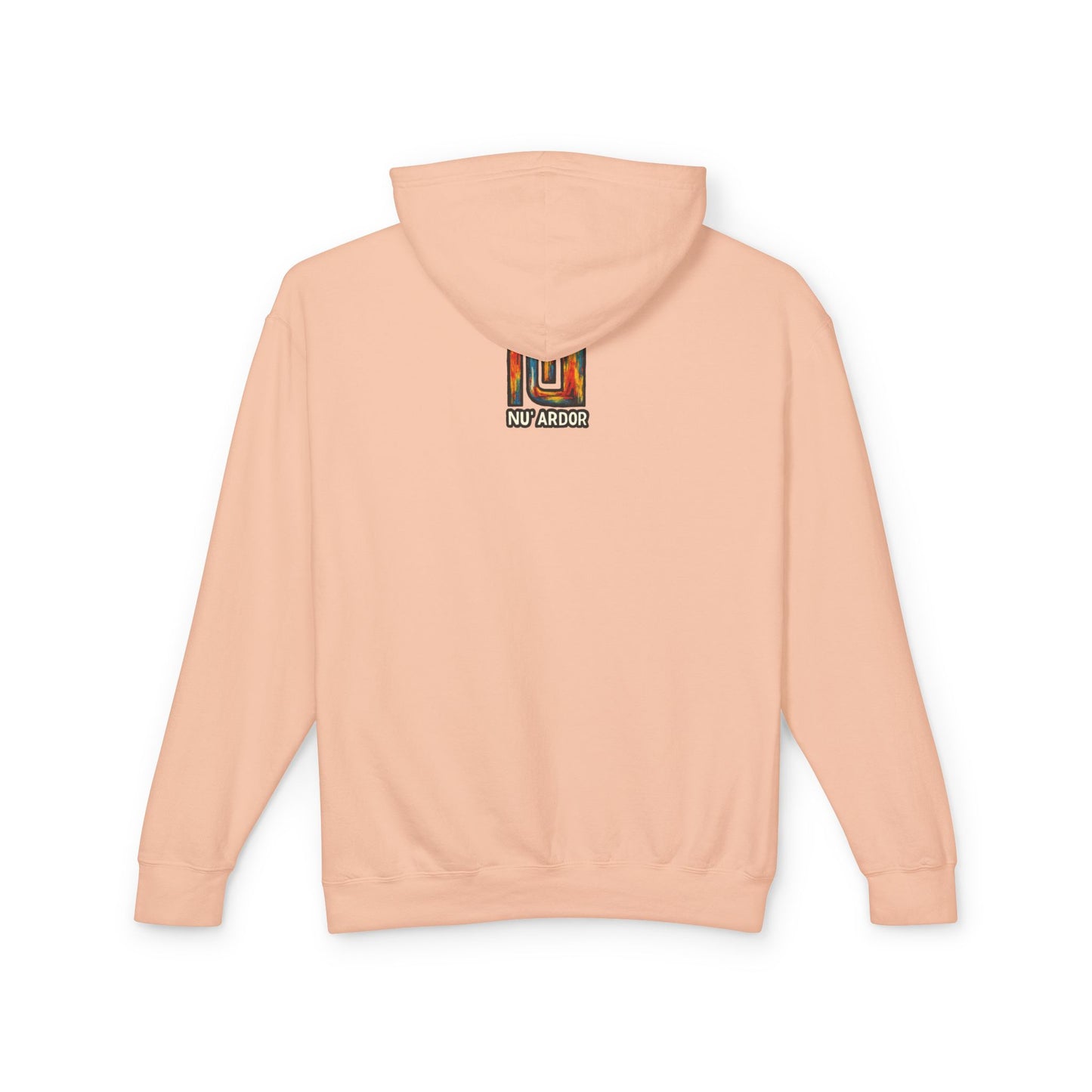 Indigenous Repeated Text Graphic Hoodie — Native Pride Lightweight Sweatshirt