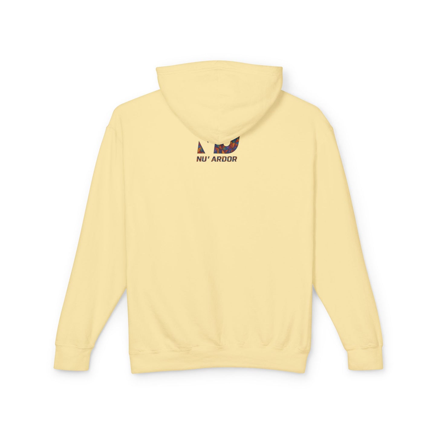 Afro Geometry Hoodie — Colorful Abstract Afrocentric Portrait Sweatshirt