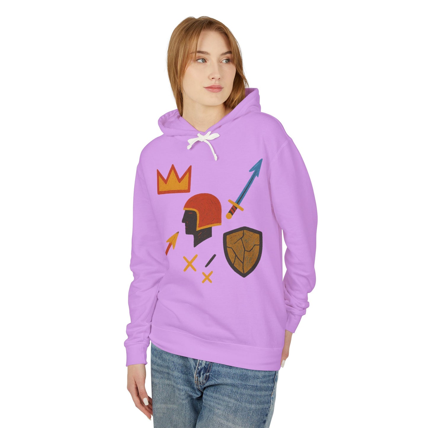 Unisex Lightweight Hooded Sweatshirt