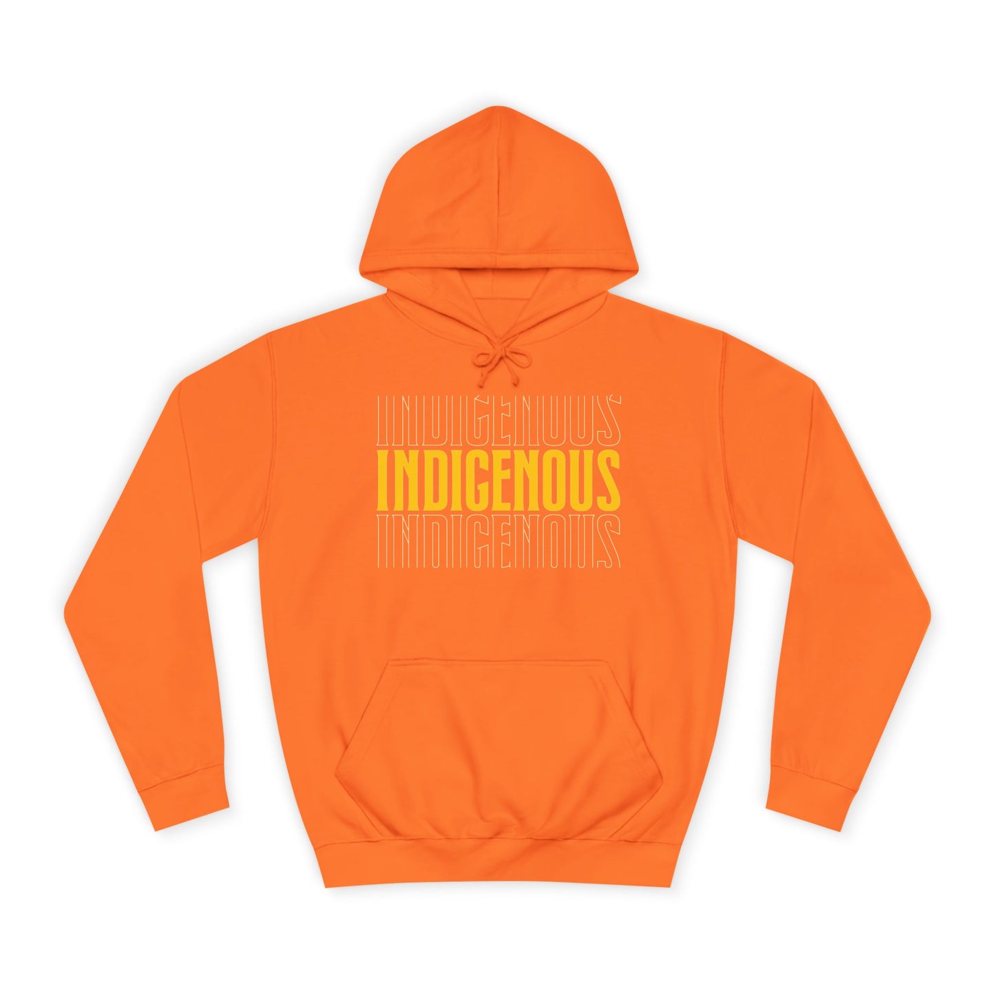 Yellow Indigenous Hoodie