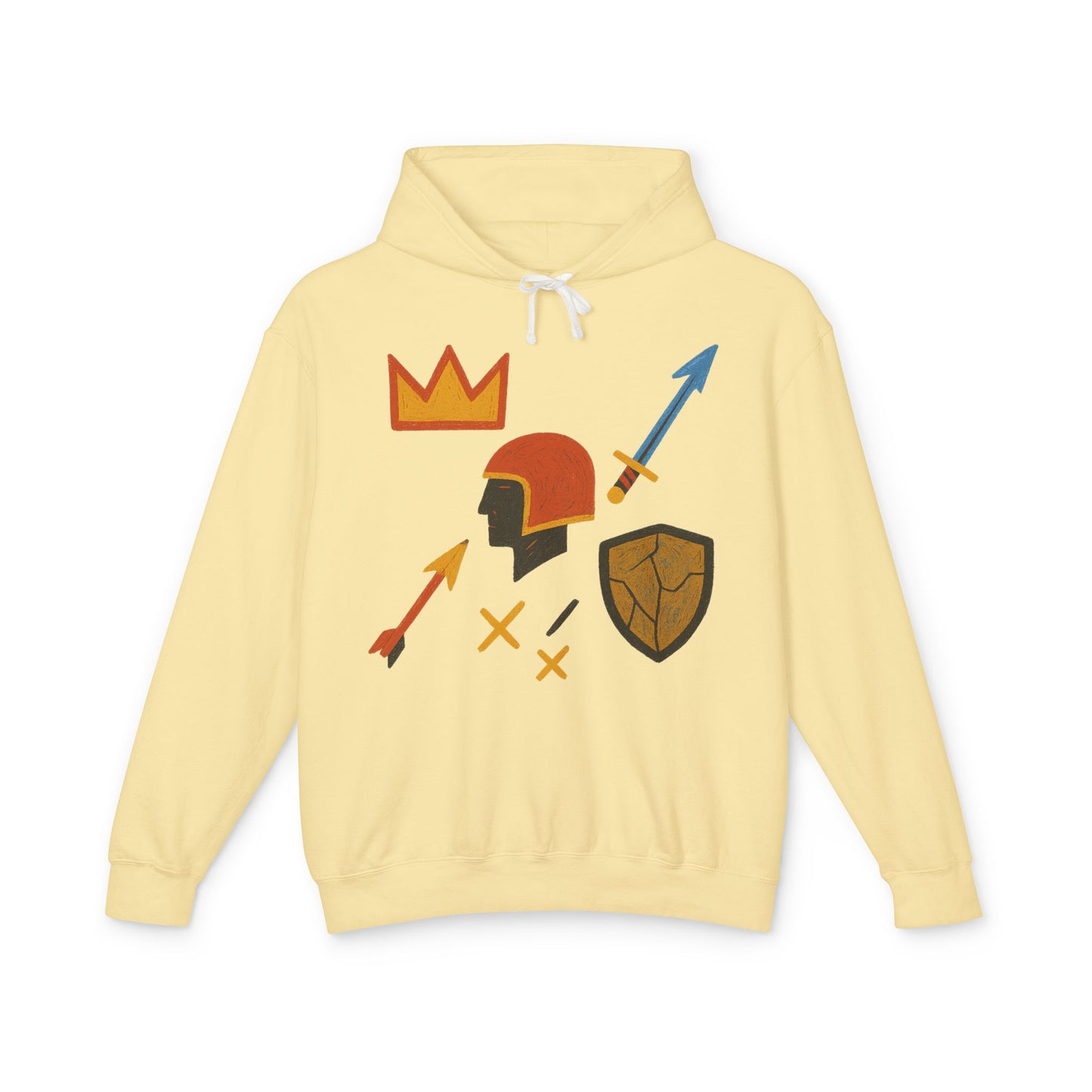 Unisex Lightweight Hooded Sweatshirt