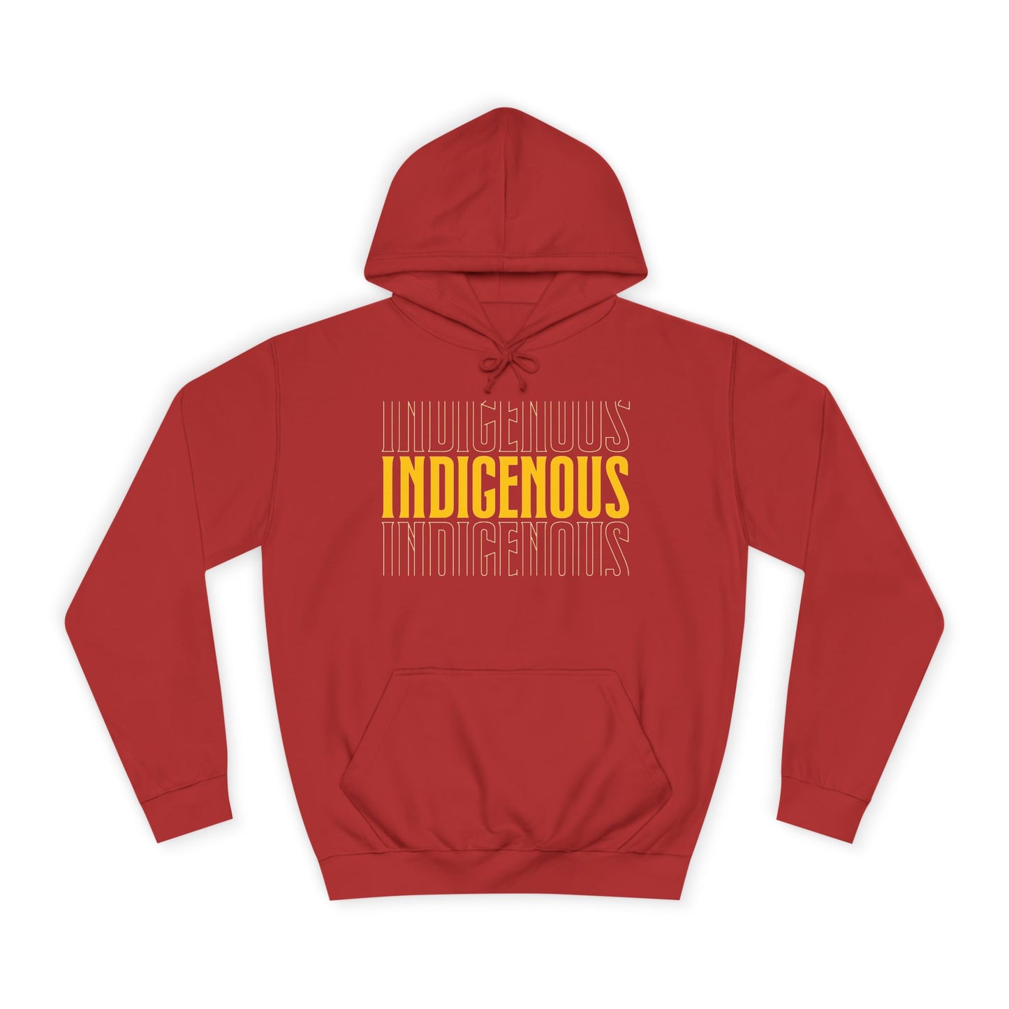 Yellow Indigenous Hoodie