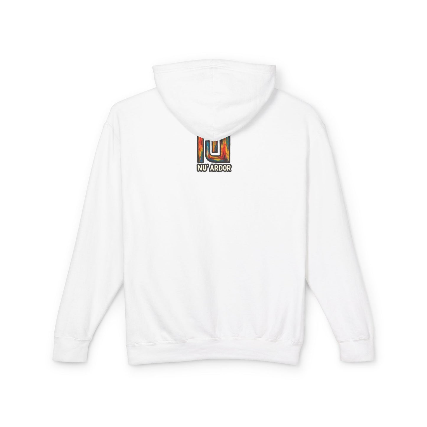 Street Art Skull Hoodie — Retro Neon Graphic Crown & Flame Pullover