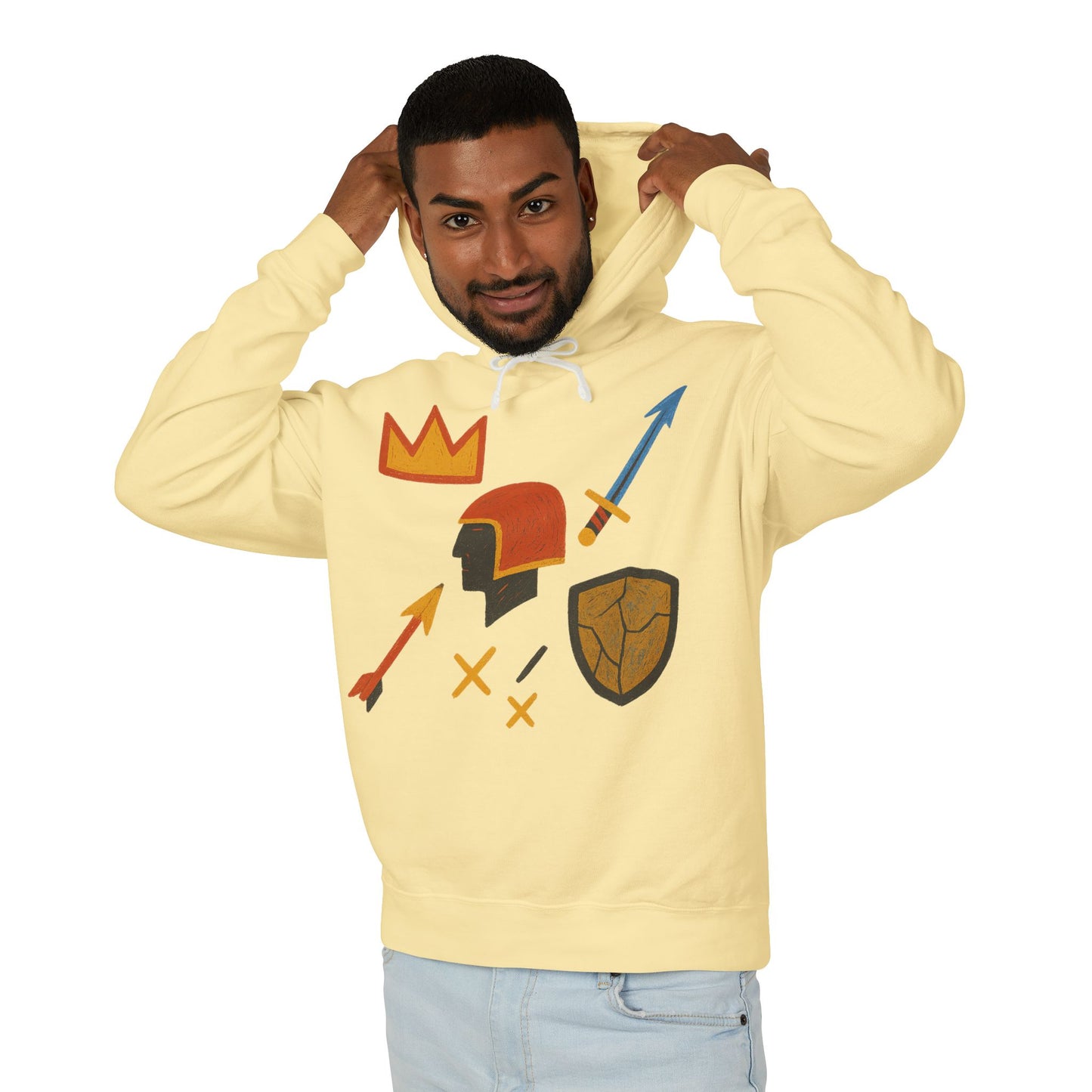 Unisex Lightweight Hooded Sweatshirt