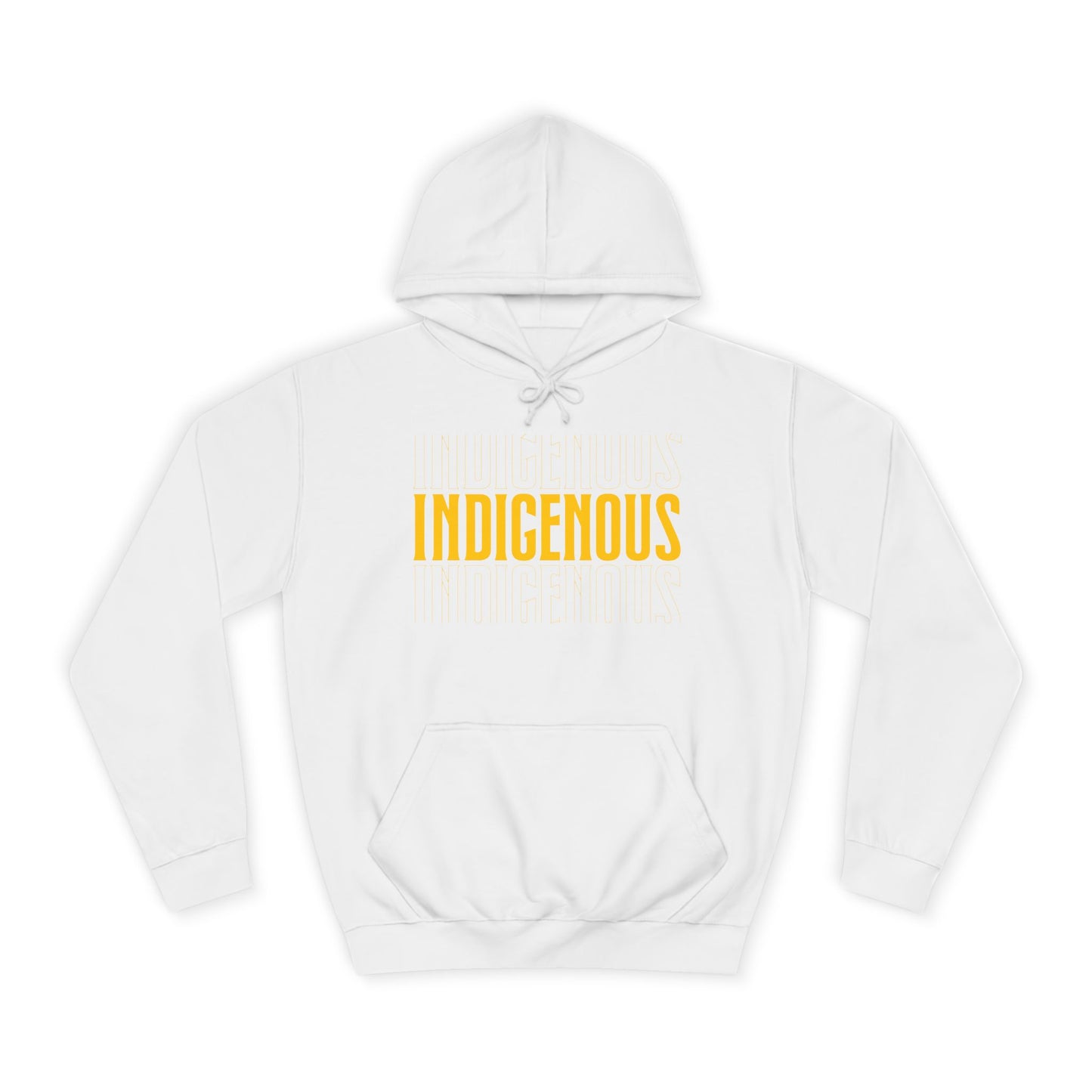 Yellow Indigenous Hoodie
