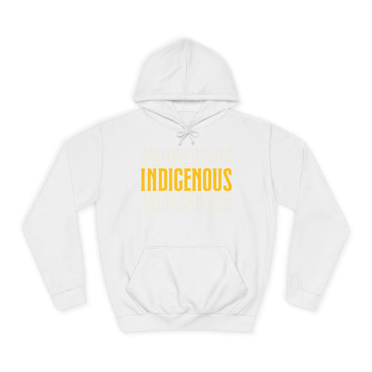 Yellow Indigenous Hoodie