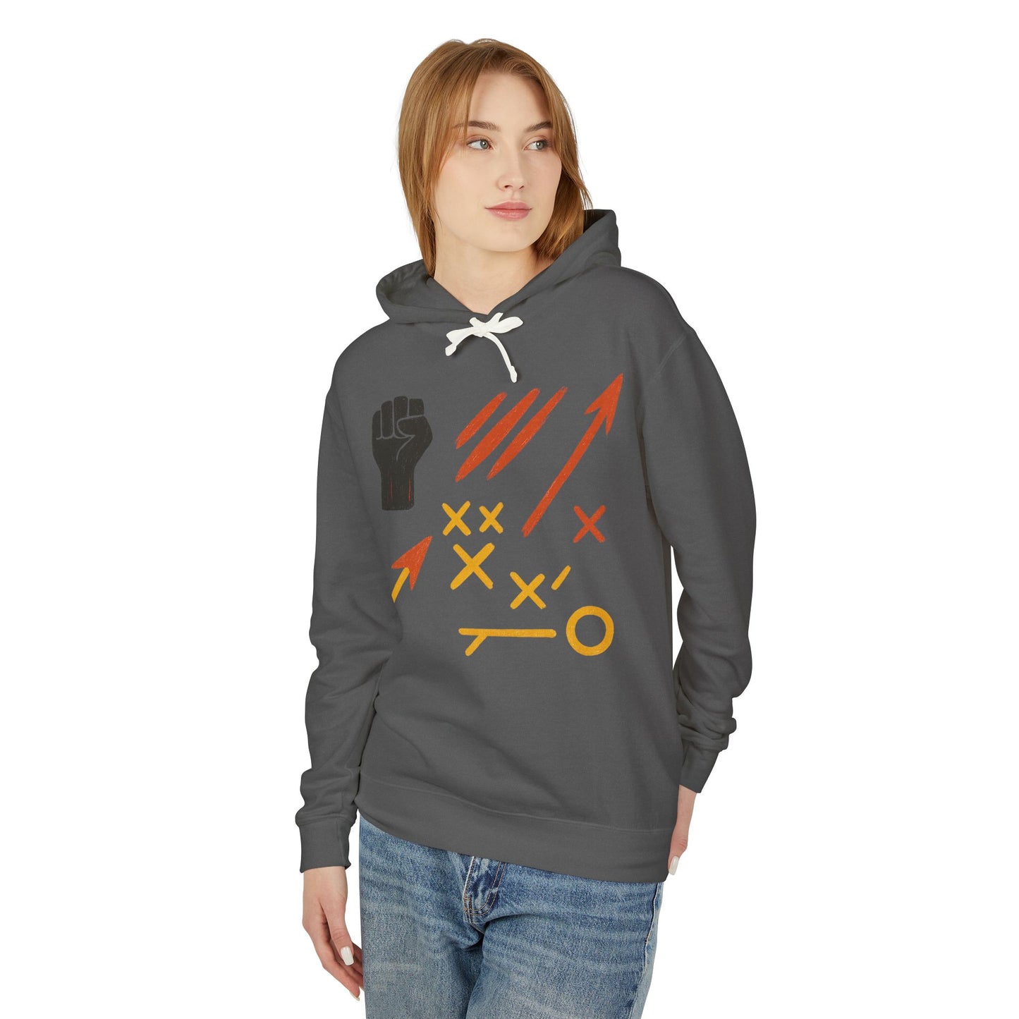 Tactics Hoodie — Arrow Playbook Graphic Hooded Sweatshirt