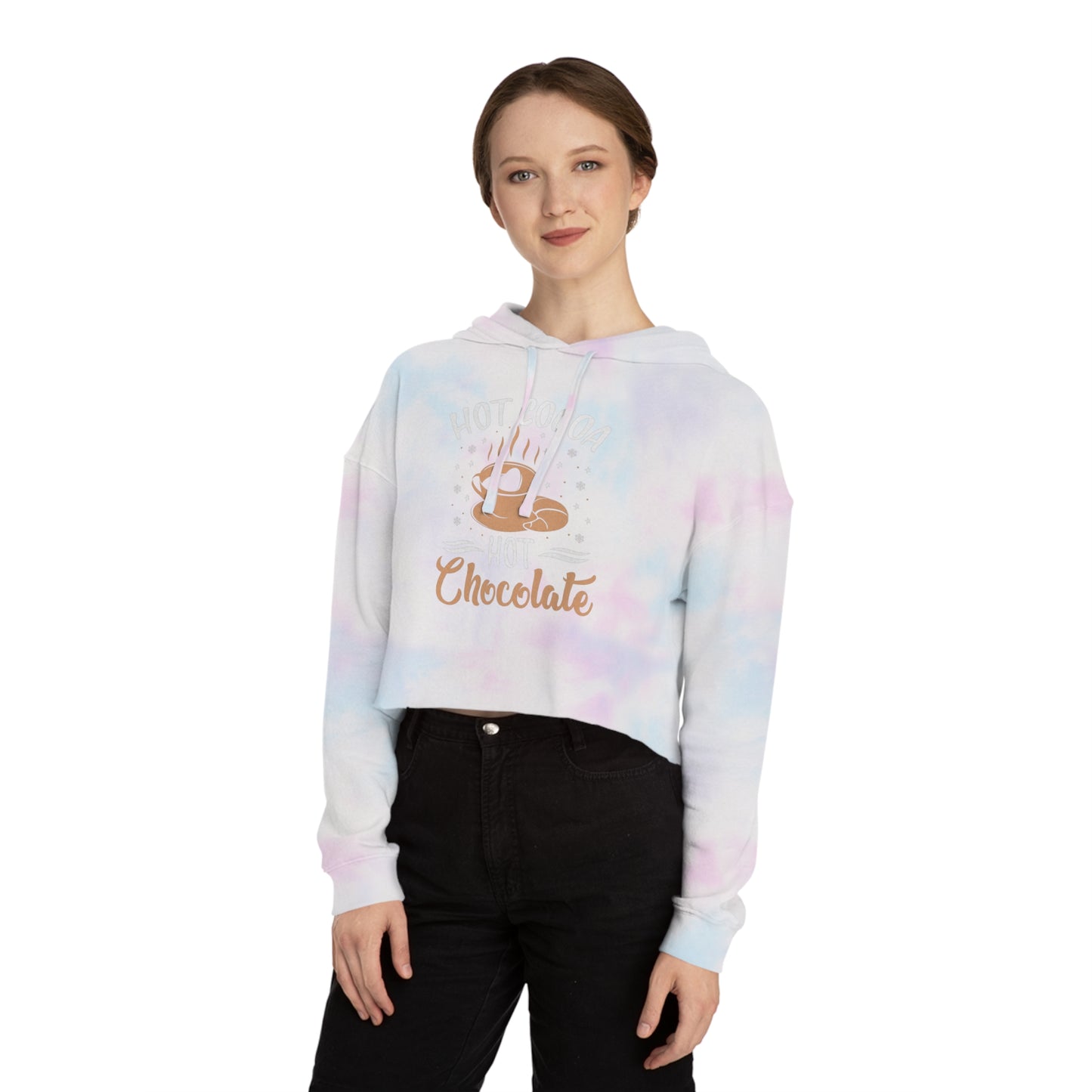 Women’s Hot Chocolate Cropped Hoodie