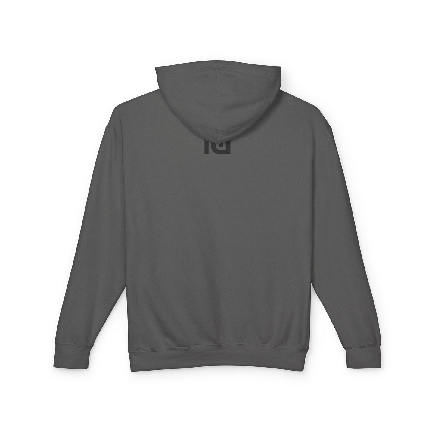 Skull Cross Minimal Hoodie — Gothic Red Skull Graphic Sweatshirt