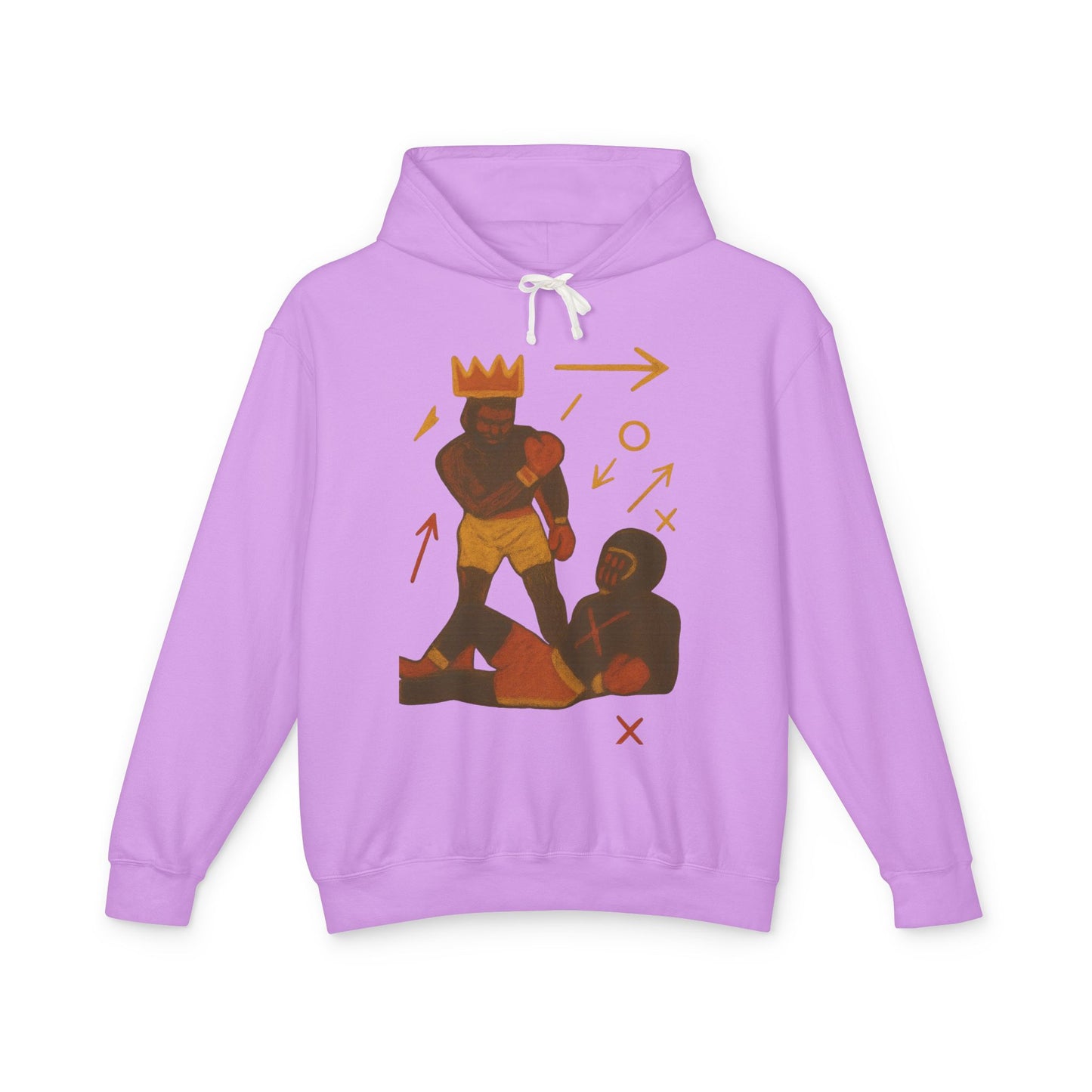 Hoodie — 'King Move' Graphic Lightweight Hooded Sweatshirt
