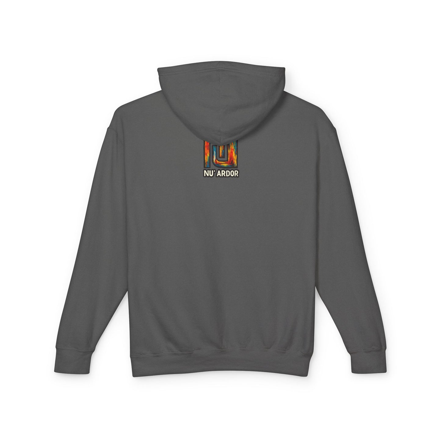 Street Art Skull Hoodie — Retro Neon Graphic Crown & Flame Pullover