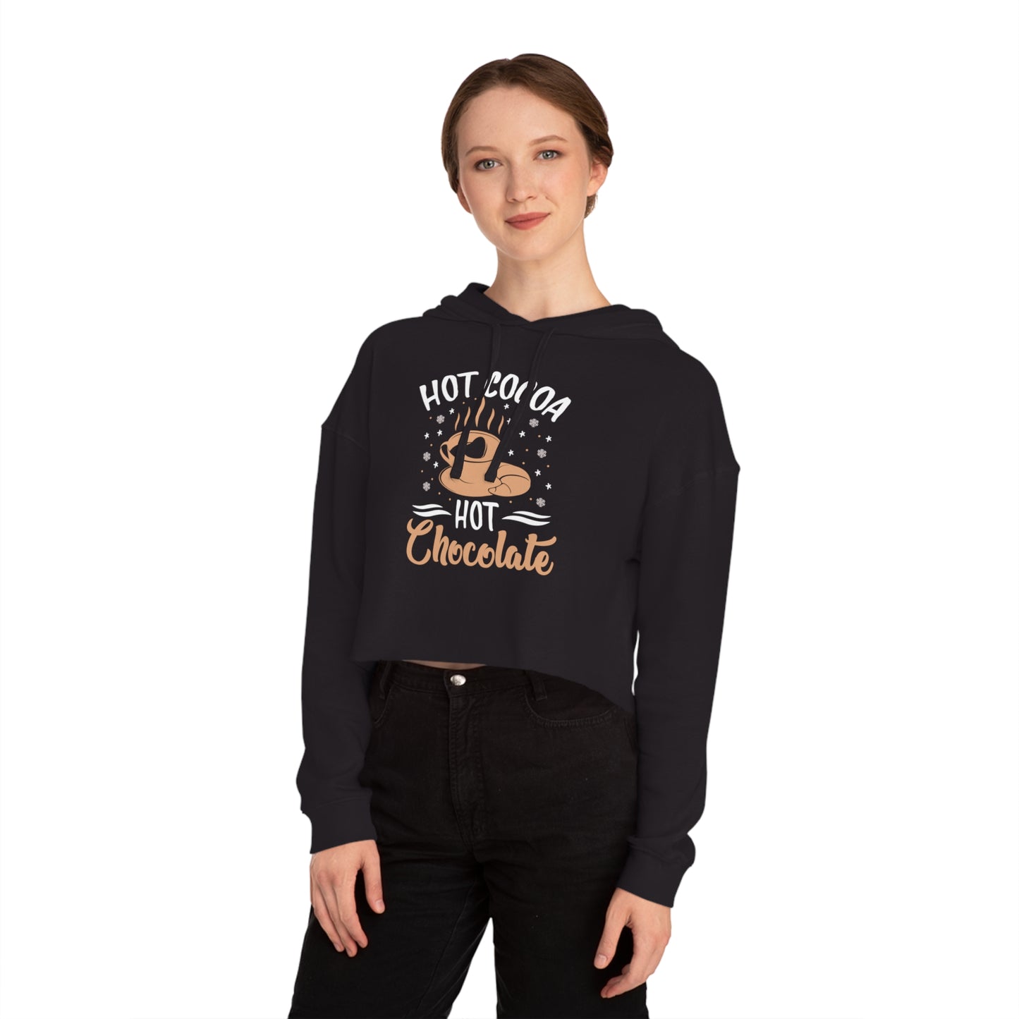 Women’s Hot Chocolate Cropped Hoodie