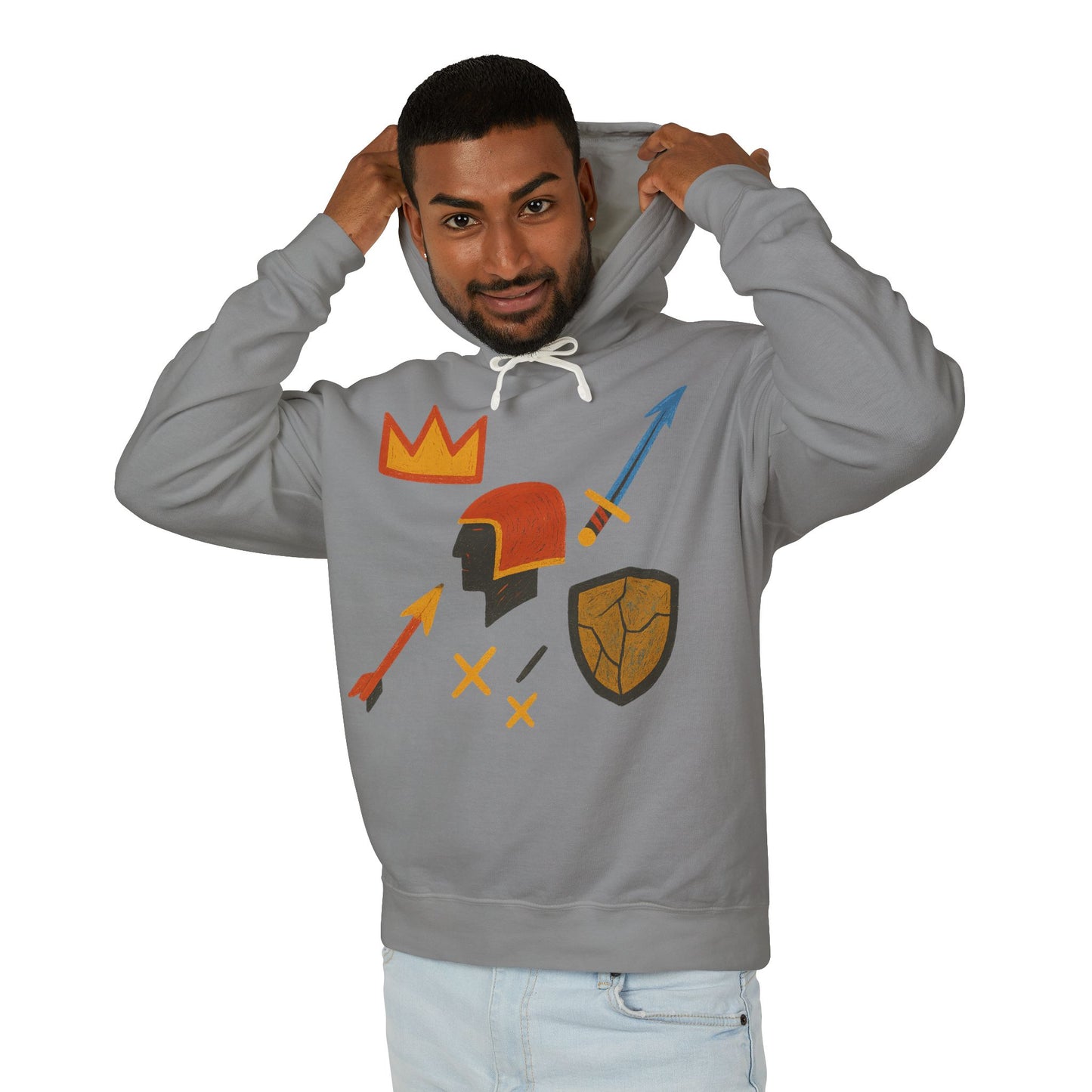 Unisex Lightweight Hooded Sweatshirt