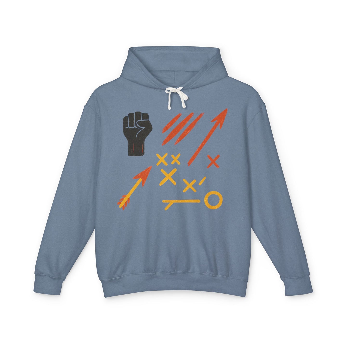 Tactics Hoodie — Arrow Playbook Graphic Hooded Sweatshirt